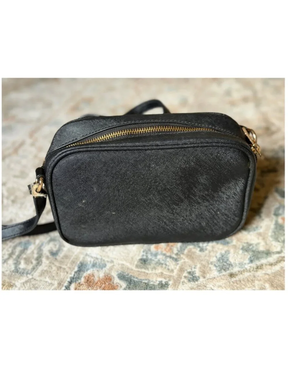 Marc Jacobs Black Leather Crossbody Bag